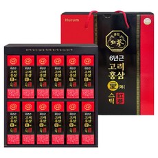 휴럼 6년근 고려홍삼애스틱, 1개, 600g