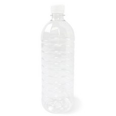 생수통 물병 원형PET 생수병 물통 보관용기 세트, 10개, 900ml