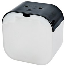 WOWWAY 미니 가습기 듀얼미스트 1L 무드등 무소음 가정용 사무실용 탁상용 가습기, 블랙