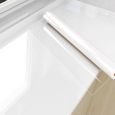 샤일리 주방 투명 타일시트지 기름때 오염방지 벽 싱크대 가스렌지 보호필름, 1개