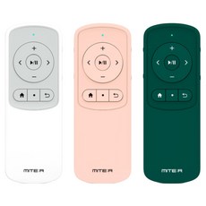미테르 블루투스 리모컨 RM1, 1개, 화이트 1개, 화이트