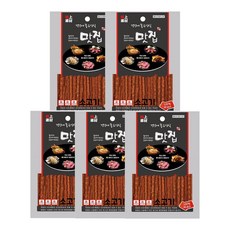극상소재 반려동물 맛집 건강에 좋은 간식, 소고기맛, 100g, 5개