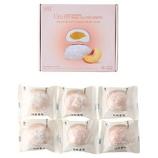 더바른 복숭아요거트크림떡 개별포장, 2박스, 360g