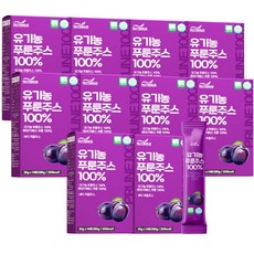 뉴트리너스 NFC 유기농 푸룬주스 푸룬즙 스틱, 10박스