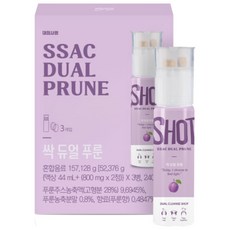 대장사랑 싹 듀얼 푸룬 주스 건자두, 157g, 2개