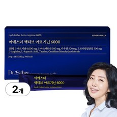 [본사직영] 여에스더 액티브 아르기닌 6000, 2개, 14회분