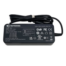 ASUS 노트북 비보북 S 14 K3402ZA 호환 노트킹 USB-C타입 PD 충전기 20V 5A 100W 전원 어댑터, 1개