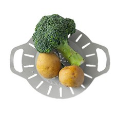 홍스마마 실리콘 다용도 찜기 찜받침, 1개, 20cm