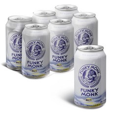 Amazing Brewing Company Funky Monk 麥芽無酒精啤酒, 355ml, 6個
