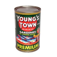 Young's Town Sardines in Tomato Sauce 영스타운 사딘스 토마토, 155g, 1개