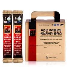 6년근 홍삼 스틱 진액 선물형 끝판왕 에브리데이 플러스, 50개, 10ml