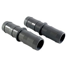국산 플라스틱 호스연결 20A-19mm / 프라스틱 청고압호스 나선호스 우주 PVC PC, 1개