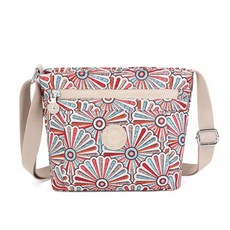 아트컬러 플라워 패턴 생활방수 가벼운 크로스백 A91408