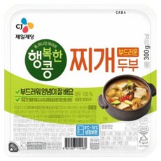 행복한콩 양념이잘배는찌개두부 300g, 2개