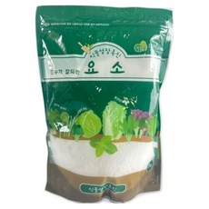 요소 1kg 요소 복합비료 식물성장촉진 밑거름 웃거름 질소 알갱이 비료 텃밭 야채 고농도 수목비료 작물비료, 3개