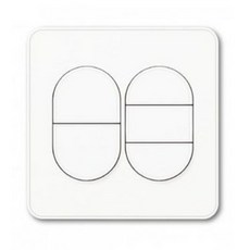 진흥 J시리즈 무로고 중5구 단로 스위치 (화이트) 전기 전등 매입 스위치, 1개