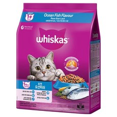 [위스카스] 포켓 어덜트 오션피쉬 1.2Kg X 3개, 눈물개선/눈건강