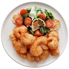 파르팜 모찌 통살새우 1KG 깐쇼새우 칠리새우 소스포함, 1개