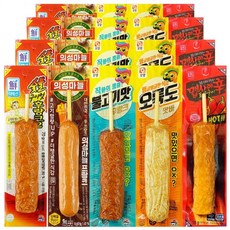 푸드원스토어 불고기4+어묵바4+의성마늘4+직화4+숯불후랑크4 사조 핫바, 70g, 20개