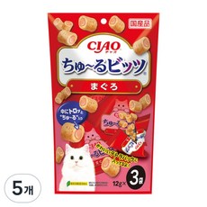 챠오츄르 고양이 츄르비츠 짜먹는 간식 CS-171 3p, 참치, 36g, 5개