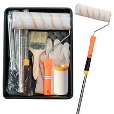 9인치 롤러 4단 장대 트레이 세트, 1개