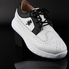 까스텔바작 레트로 가죽 여성 태슬 골프화 24GS705