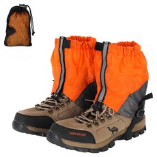 태스코나 등산 방수 숏스패츠 [사계절] 발목토시 각반 게이터, 오렌지