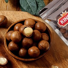 킹스 껍질 까먹는 통 마카다미아 햇수확 견과류, 2개, 250g