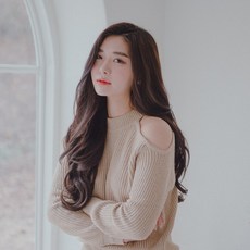 GabalNara 貼膚式12片 Sweet Sunday 50公分接髮片, 自然棕, 1個