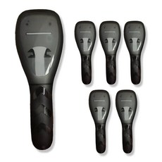 잔대리 휴대용 블랙 면도기 케이스 질레트 보관, 6개입