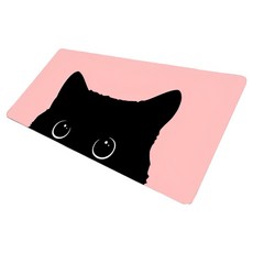 게이밍 장패드 고양이 캐릭터 마우스패드 300X600X2MM, 1개, 그림 9