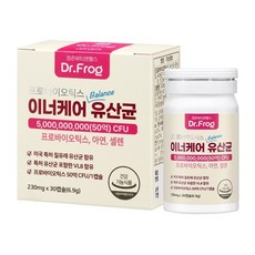 닥터프로그 프로바이오틱스 이너케어 유산균 질건강 유산균, 1개, 30회분 1개, 30회분
