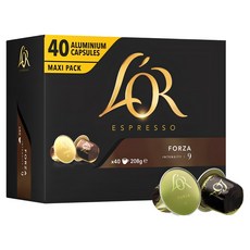 로르 포르짜 캡슐커피, 5.2g, 40개입, 4개