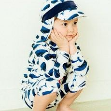 요바프 베이비 래쉬가드 일체형 / 고래