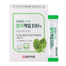 일양약품 정성담은 유기농 컬리케일 100% 유럽산 동결건조 케일분말, 1개, 30회분