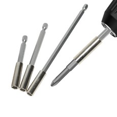 헬스와미 다용도 작업 공구 드라이버 육각 비트 연장 연결대 3종세트, 1세트