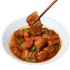 올바름미트앤푸드 돼지갈비찜 매운 찜갈비 술안주베스트, 1개, 1kg