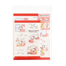 별별 [1+1] 산리오 편지지 헬로키티 캐릭터 문구 여성 아이들