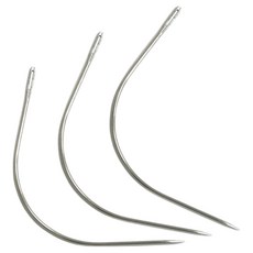 커브형 곡선바늘, 3개