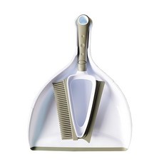 집똑똑이 휴대용 실리콘 빗자루 쓰레받기 세트, 1세트