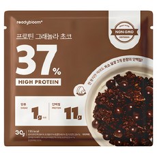 레디블룸 프로틴 그래놀라 초코 고단백 저당 핸디팩 세트, 10개, 30g