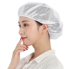 DeLINE 클린캡 원형망사 주방위생모자, 5개, 01.화이트