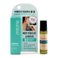 루틴7 어웨이크 리프레시 쿨 겔 페퍼민트, 3개, 10ml
