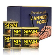 CJ 스팸 선물세트 자체제작 (200g 4개+340g 2개), 1세트