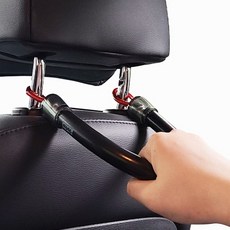 택시 운전석 조수석 헤드레스트 손잡이 승객 손잡이, 혼합색상, 1개