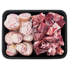 [농협안심한우] 국내산 한우 우족잡뼈 보신용 4kg, 1개