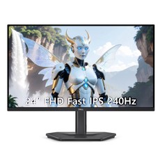 델 24형 게이밍 모니터 SE2426HGS 60.4cm IPS FHD 240Hz 0.5ms 높이 조절 스탠드, 60cm
