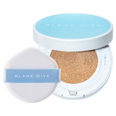 블랑디바 워터벨벳 쿠션 팩트 단품, 20호 로지, 1개