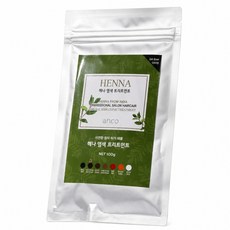anco 앙코 헤나 염색약 100g, 1개, 02.다크브라운