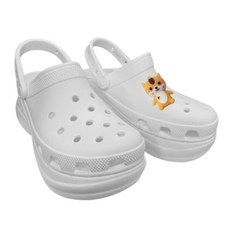 [크록스 정품] 당일발송 베이 클로그 여성 샌들 206302 다람쥐 악세사리 포함